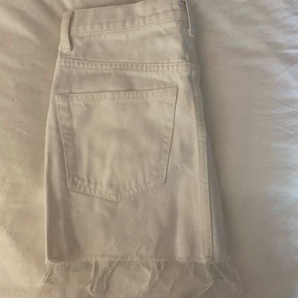 Aritzia TNA White Denim Skirt - Picture 2 of 3